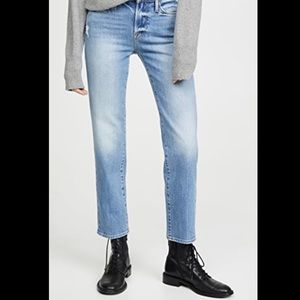 Frame Denim High Rise boyfriend jeans straight leg